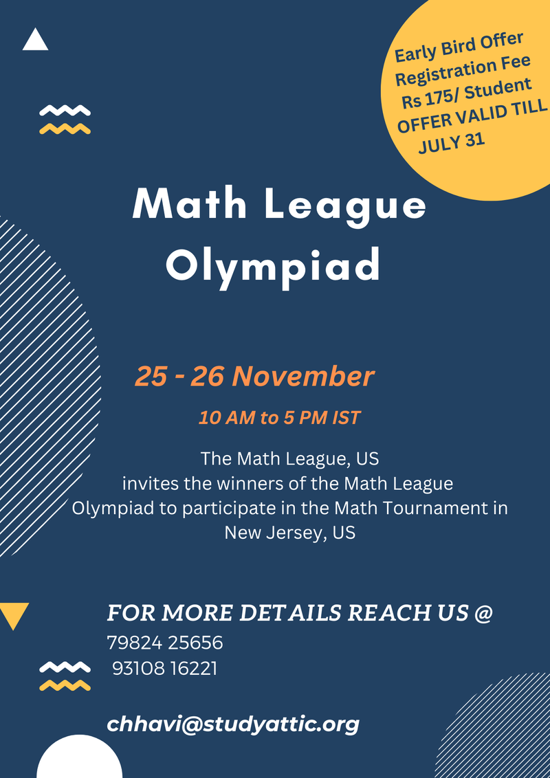 MATH LEAGUE OLYMPIAD