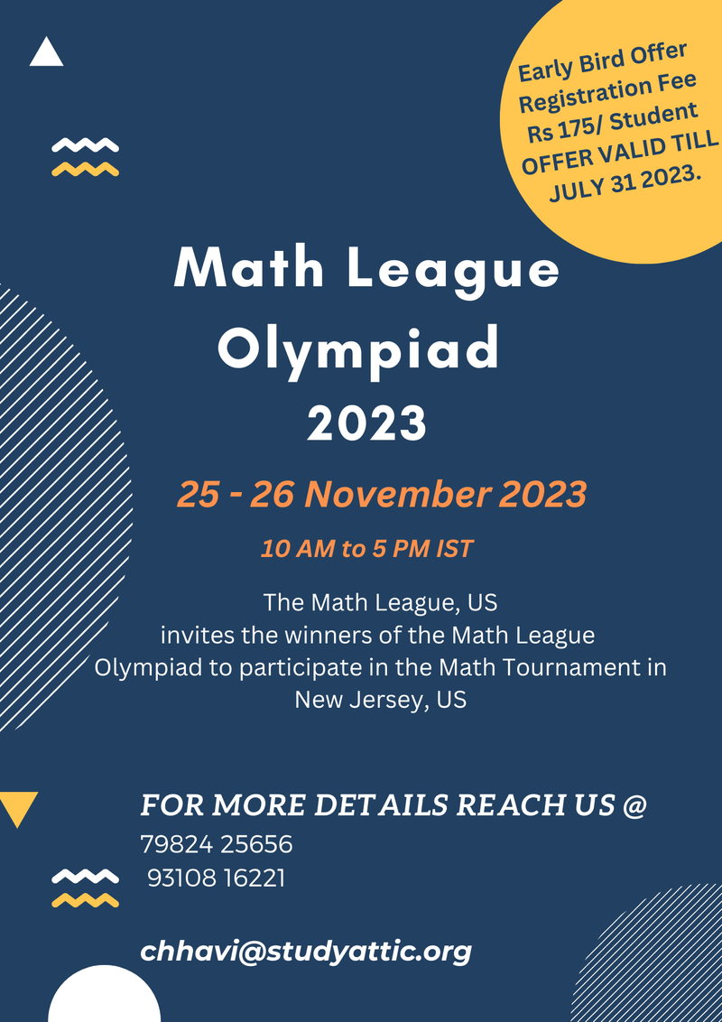 MATH LEAGUE OLYMPIAD